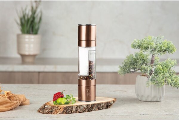Mlýnek na pepř a sůl Rosegold Metallic Line
