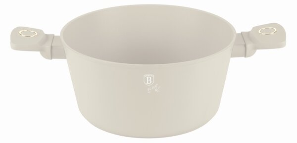 Kastrol s titanovým povrchem a poklicí 20 cm Sahara Collection