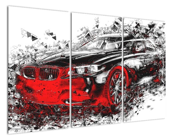 Obraz automobilu - moderní obraz (120x80cm)