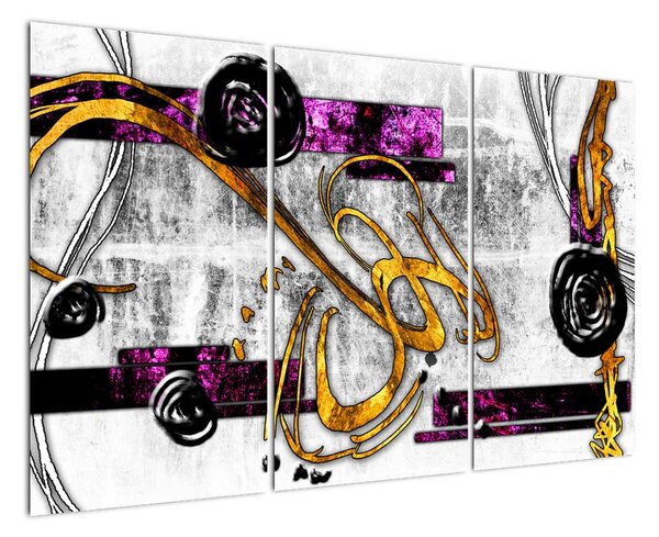 Abstrakce - moderní obrazy (120x80cm)