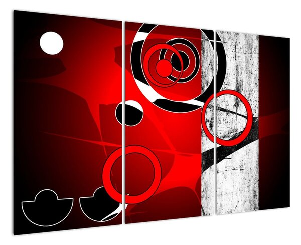 Moderní abstraktní obraz (120x80cm)