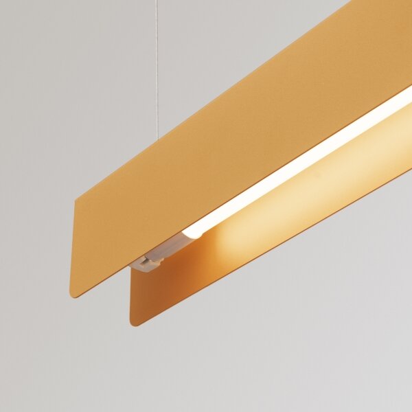 Sollux SL.1396 - LED Lustr na lanku SPARK 1xG13/8,5W/230V zlatá