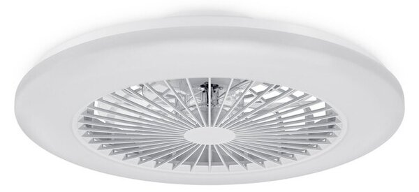 Amigo Stropní svítidlo s ventilátorem 20W+40W, 4400lm, AC 220–240, 2700–6500 K, IP20, RGB OFF bílá