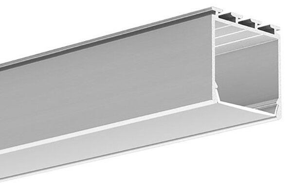 Difuzor KLUŚ HS-22 pro LED hliníkové profily Barva: Transparentní, Délka: 1m