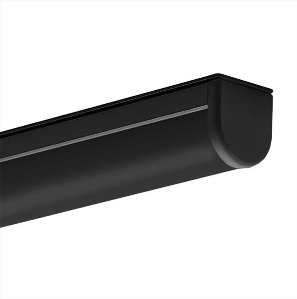 Difuzor KLUŚ G-22R pro LED hliníkové profily Barva: Transparentní, Délka: 1m
