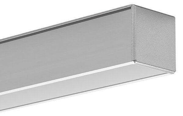 Difuzor KLUŚ HS-22 pro LED hliníkové profily Barva: Transparentní, Délka: 1m