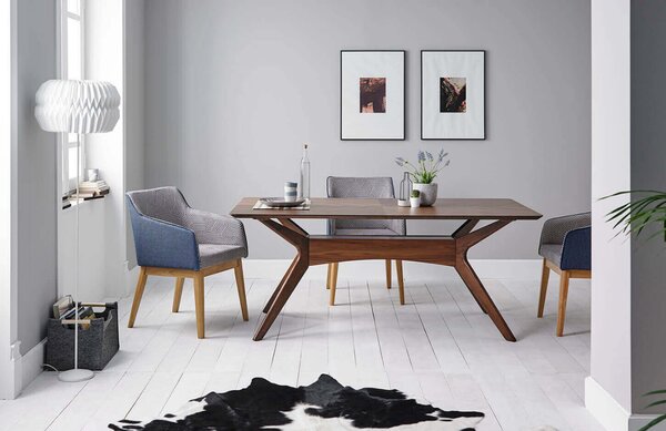-25 % Dny MOMENTI– Ořechový jídelní stůl Somcasa Helga 180 x 95 cm