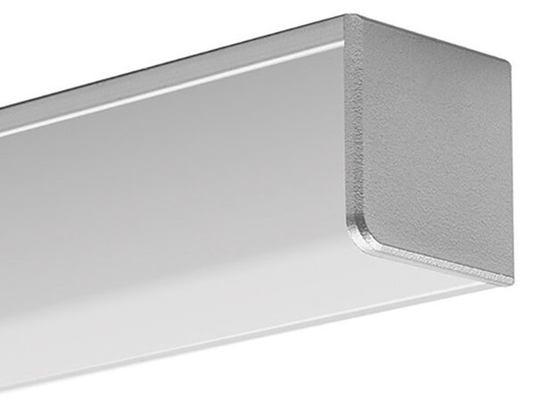 Difuzor KLUŚ KOPRO-38S pro LED hliníkové profily Barva: Mléčná, Délka: 2m