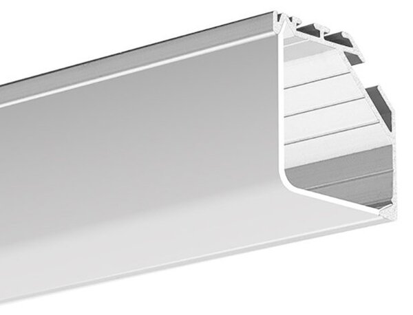 Difuzor KLUŚ KOPRO-38S pro LED hliníkové profily Barva: Mléčná, Délka: 2m