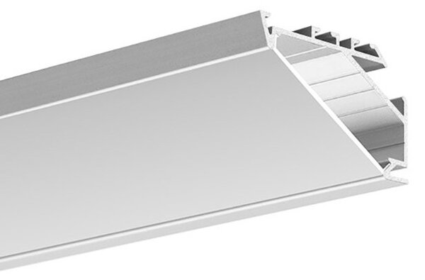 Difuzor KLUŚ KOPRO-38 pro LED hliníkové profily Barva: Mléčná, Délka: 2m