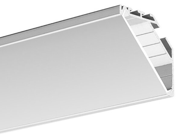 Difuzor KLUŚ KOPRO-38 pro LED hliníkové profily Barva: Mléčná, Délka: 2m