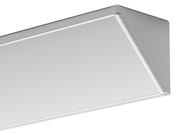 Difuzor KLUŚ KOPRO-38 pro LED hliníkové profily Barva: Mléčná, Délka: 2m