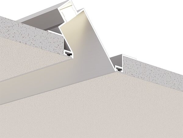 Difuzor KLUŚ LENSO-11 pro LED hliníkové profily Barva: Poloprůhledná, Délka: 2m