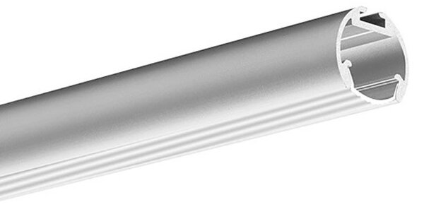 Difuzor KLUŚ KA-11R pro LED hliníkové profily Barva: Mléčná, Délka: 2m