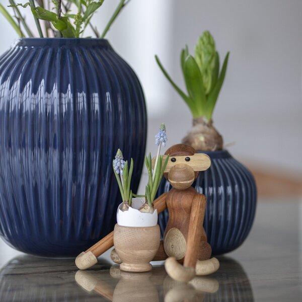 Dřevěná opička Monkey Mini Teak Limba 9,5 cm