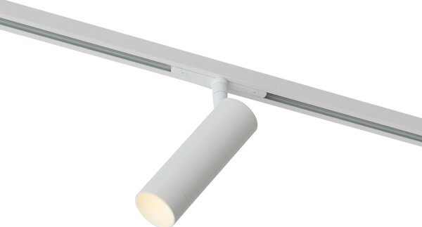 Moderní bílý reflektor pro 1fázový kolejnicový systém GU10 35mm - Slimline Uzzy