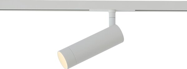 Moderní bílý reflektor pro 1fázový kolejnicový systém GU10 35mm - Slimline Uzzy