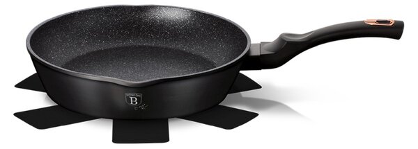 Pánev hluboká s mramorovým povrchem 24 cm Black Rose Collection
