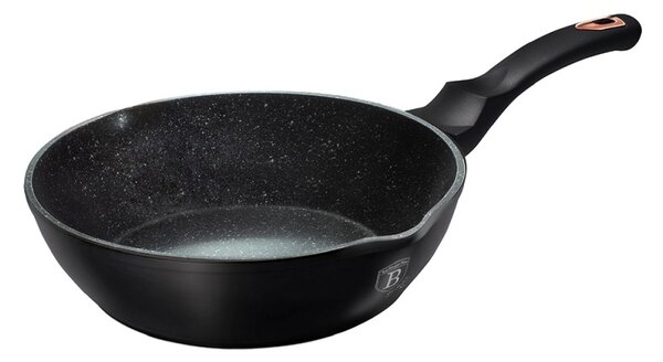 Pánev hluboká s mramorovým povrchem 24 cm Black Rose Collection