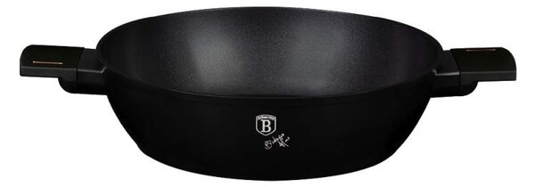 Pánev hluboká s poklicí s titanovým povrchem 28 cm Monaco Collection