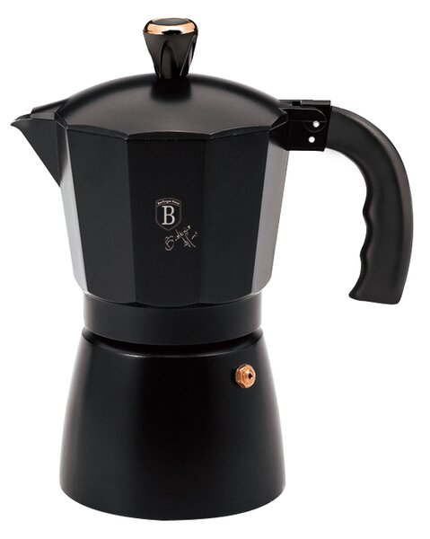 Konvice na espresso 9 šálků Black Rose Collection