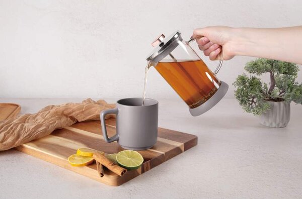 Konvice na čaj a kávu French press 600 ml Taupe Collection