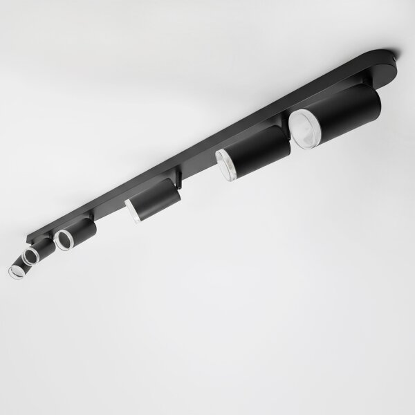 Brilagi - Koupelnové bodové svítidlo SELE 6xGU10/30W/230V IP44 černá