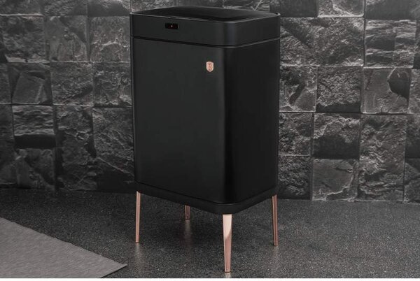 Koš odpadkový se senzorovým otvíráním 60 l Black Rose Collection