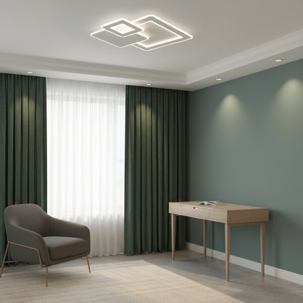 Brilagi - LED Stmívatelné stropní svítidlo MODERN LED/93W/230V 3000-6000K + DO
