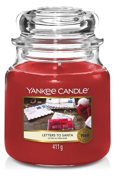 Svíčka Vánoční přání, střední - Yankee Candle