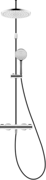 Duravit Shower Systems sprchová sada na stěnu s termostatem chrom TH4282008010