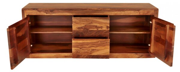TV stolek Tina s úložným prostorem 140x60x45 z masivu palisandr