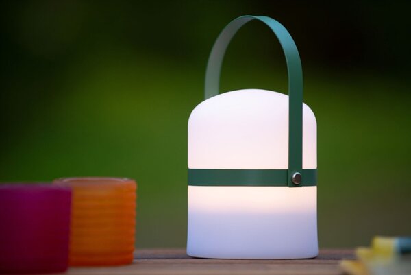 Lucide 06802/01/33 LITTLE JOE exteriérové stolní svítidlo LED 0,3W | 30lm | 2800-3000K | IP44 - bílá, přenosné