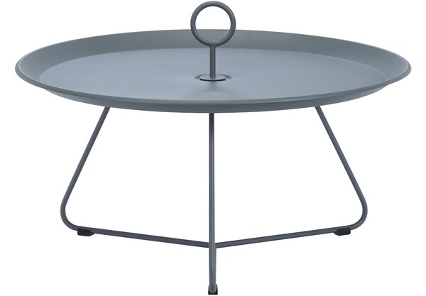 Tmavě šedý kovový konferenční stolek HOUE Eyelet 70 cm
