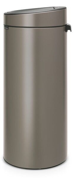 Šedý dotykový ocelový odpadkový koš 30 l Touch Bin – Brabantia