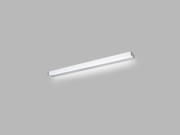 LED2 Koupelnové LED osvětlení nad zrcadlo QUADRA, 18W, 3000K/4000K, chromované, IP44 4070855
