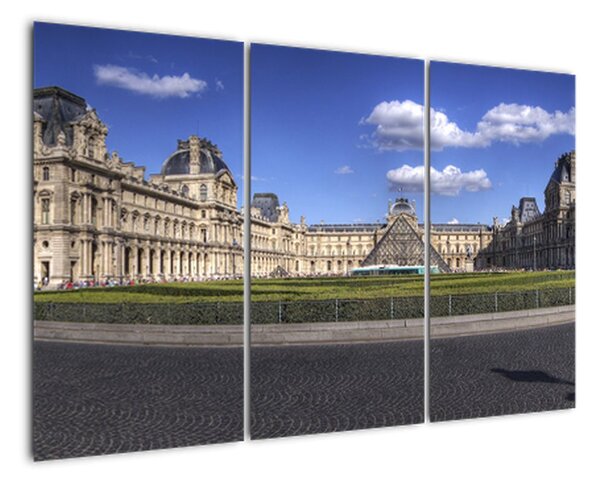 Muzeum Louvre - obraz (120x80cm)