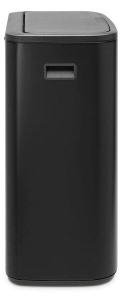 Matně černý dotykový ocelový odpadkový koš 60 l Bo Touch Bin – Brabantia