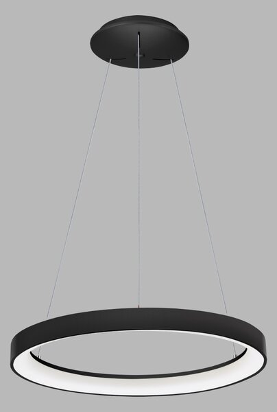 Led2 Závěsné LED svítidlo BELLA SLIM P-Z ø 48 cm Barva: Černá, Stmívání: On-Off