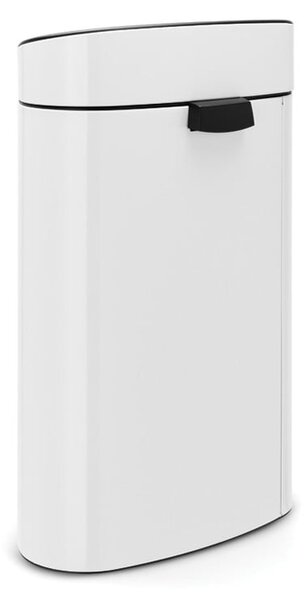Bílý dotykový ocelový odpadkový koš 40 l Touch Bin – Brabantia