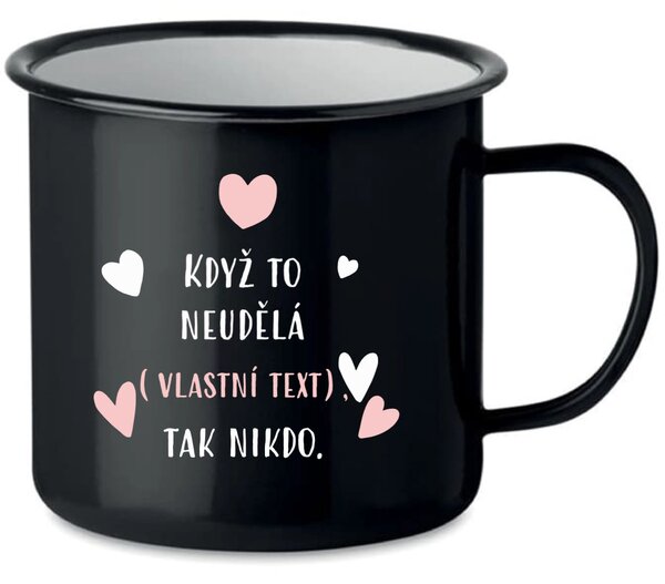 Personalizovaný retro plecháček - když to nezvládne … tak nikdo
