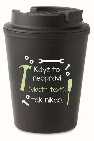 Personalizovaný cestovní termohrnek - když to nezvládne … tak nikdo