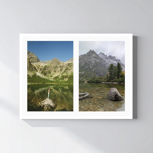 Personalizovaný magický fotoobraz v rámu - 30x40 - koláž fotografií