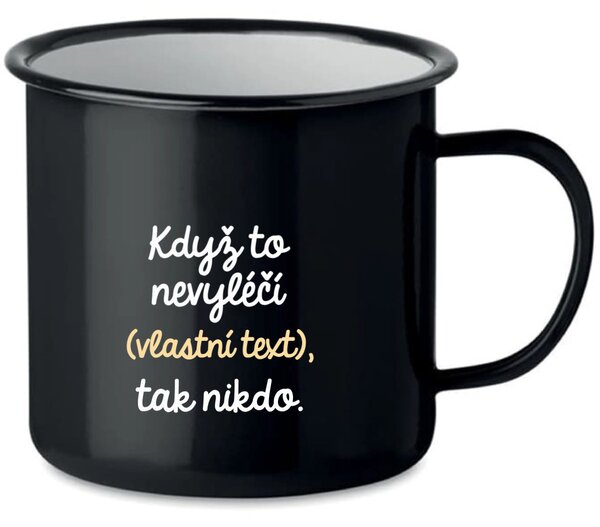 Personalizovaný retro plecháček - když to nezvládne … tak nikdo