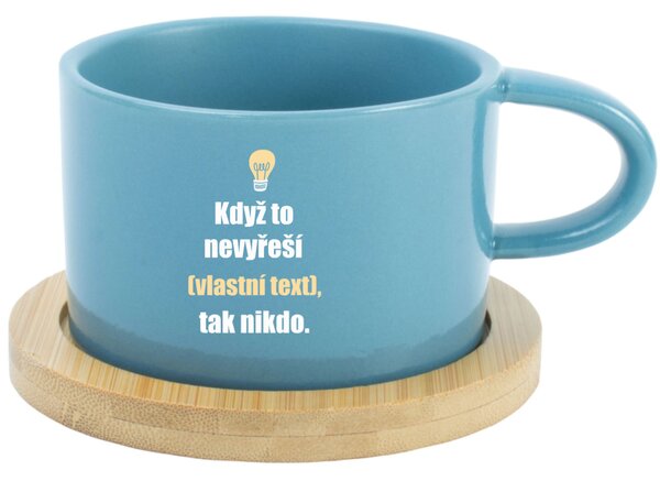 Personalizovaný keramický hrníček "MAKRONKA" - když to nezvládne … tak nikdo