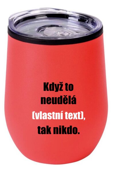 Personalizovaný termohrnek "BOWL" - když to nezvládne … tak nikdo
