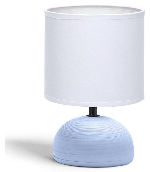 Aigostar Aigostar 130200PTZ - Stolní lampa 1xE14/40W/230V modrá/bílá AI0165