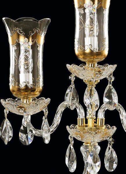 Stolní lampa ES687302T, Varianta Zlatá