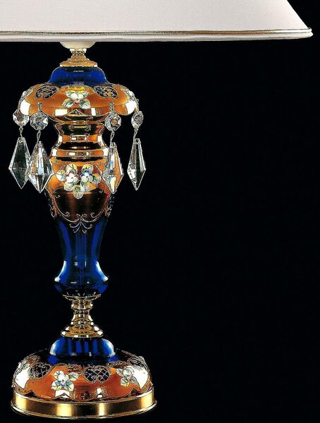 Stolní lampa ES521133, Varianta Modrá