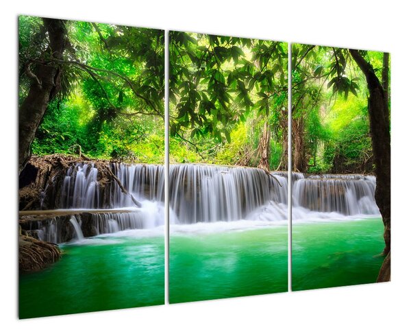 Vodopád - moderní obraz (120x80cm)